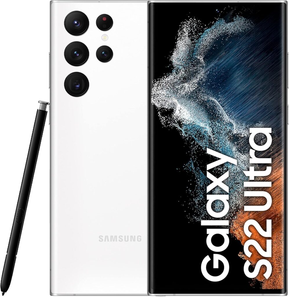 Samsung Galaxy S22 Ultra smartphone used by SleepForm Studio for ambient and location video